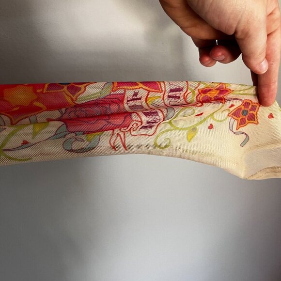 Harley Davidson Kids Girls Purple Tattoo Sleeve Shirt Large 12/14 Biker - Picture 9 of 11